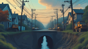 八潮道路陥没事故から半年…終わらない苦難と広がる不安「窓開けられない」「売り上げ激減」住民と事業者の悲痛な叫び、そしてインフラ老朽化の深刻な現実