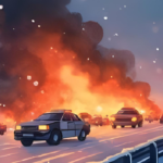 【衝撃】関越道で57台が絡む大事故発生！17台炎上の惨劇を防ぐために高校生が知っておくべき「雪道のリアル」